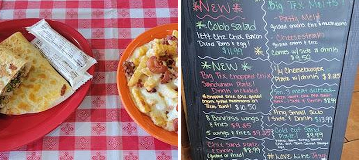 Bray'z Quesadillas & More Menu