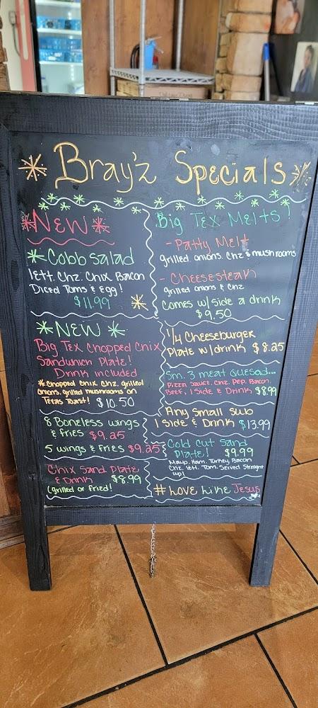 Bray'z Quesadillas & More Menu image 2