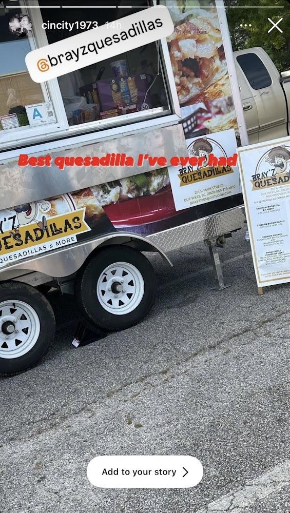 Bray'z Quesadillas & More Menu image 4